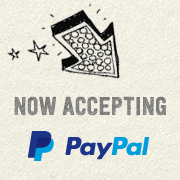 Now Accepting Paypal as well as Debit and Credit cards and Bank Transfers.